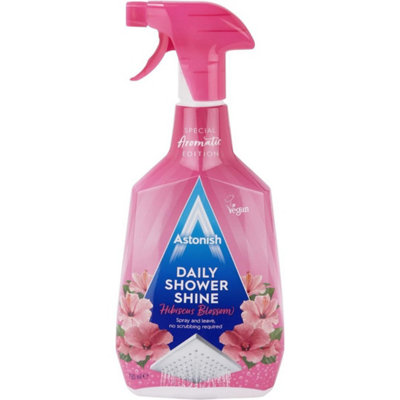 Astonish Daily Shower Shine Cleaner Hibiscus Blossom 750ml Pack of 12