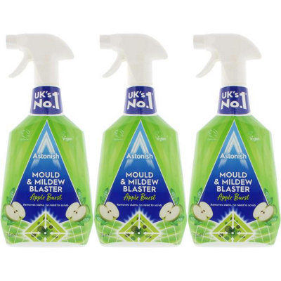 Astonish Mould & Mildew Remover Apple Burst 750 ml (Pack of 3)