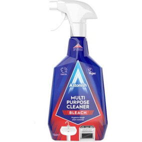 Astonish Multi-Purpose Cleaner with Bleach Spray, Peony Blossom, 750ml