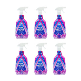 Astonish Oxy Active Fabric Stain Remover Spray, Pink Blossom 750ml - Pack of 6