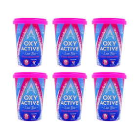 Astonish Oxy Active Non-Bio Stain Remover 625g - Pack of 6
