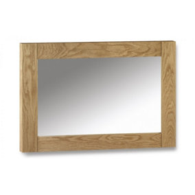 Astoria  Solid Oak Wall Mirror