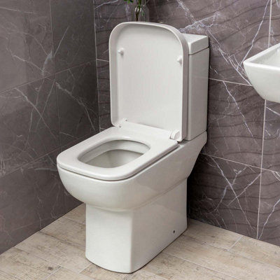 Astral Comfort Height Close Coupled Toilet with Soft Close Seat & Cistern