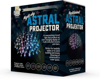 Astral Projector Children's Nursery Night Light - Stars & Moon - 4