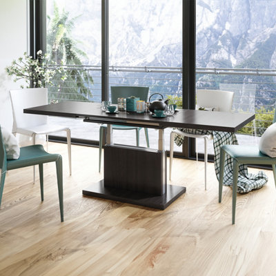 Astrid 80 - 2 in 1 Extending Coffee / Dining Table - Wenge