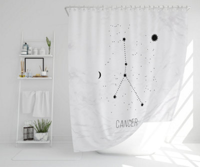 Astrology sign cancer (shower curtain) / Default Title Price Comparisons | Compare The Build