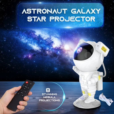 Astronaut Galaxy Projector Space Light Projector with 8 Nebula ...
