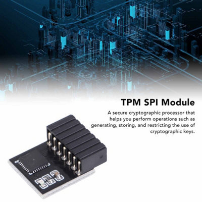 ASUS Motherboard Remote Card: 14-Pin SPI TPM 2.0 Encryption Security Module