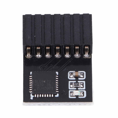 ASUS Motherboard Remote Card: 14-Pin SPI TPM 2.0 Encryption Security Module