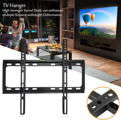 ATEK 32-70 Inch Fixed TV Wall Mount Bracket Heavy Duty VESA 600x400