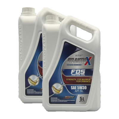Atlantic 5w-30 Fully Synthetic Engine Oil ACEA A5/B5 A1/B1, API SL 2x5L