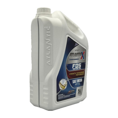 Atlantic 5w-30 Fully Synthetic Engine Oil ACEA A5/B5 A1/B1, API SL 4x5L