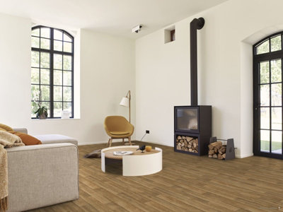 Atlantic Chalet Oak Vinyl Flooring 3m x 2m (6m2) - 4