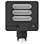 ATLAS - CGC Dark Grey Smart CCTV LED Wall Floodlight
