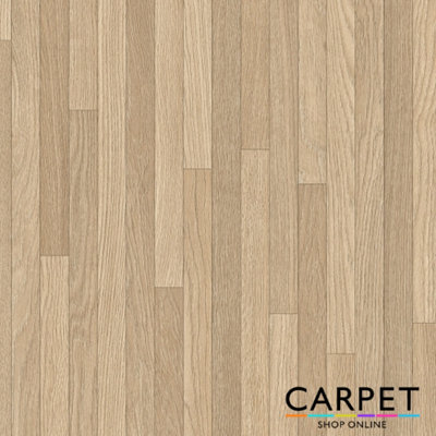 Atlas Narrow Wood Plank Felice Oak Vinyl Flooring 10cm x 10cm