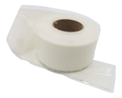 Atmos White Silicone Tape Self-fusing Elastic Insulating Leakproof Strong Resistant