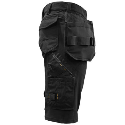 Atomic Workwear Slim Fit Stretch Work Shorts With Removable Holster Pockets