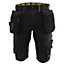 Atomic Workwear Slim Fit Stretch Work Shorts With Removable Holster Pockets