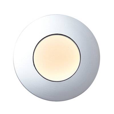 AtomicPlus Fire Rated Integrated LED 1 Light Bathroom Recessed Light Chrome Plate IP65