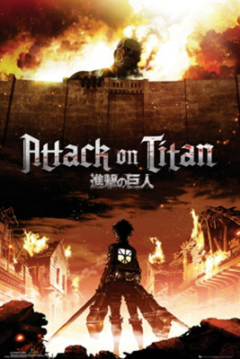 Attack On Titan Key Art 61 x 91.5cm Maxi Poster