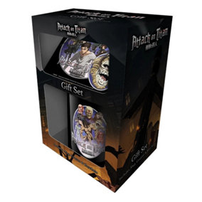 Attack on Titan S4 Gift Set Multicoloured (One Size)