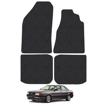 Audi 80 Saloon 1991-1995 Car Floor Mats Carpet Tailored Fit Anti-Slip 4pcs Set