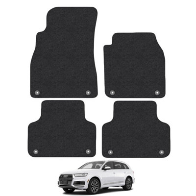 Audi Q7 2016-Onwards Car Floor Mats Carpet Tailored Fit Set Anti-Slip