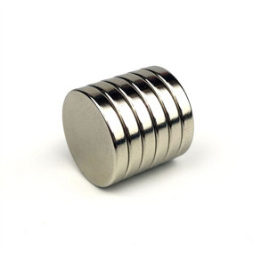AUKTools Rare Earth Magnets Six Piece Set - 19mm x 3mm