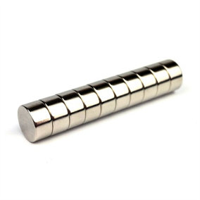 AUKTools Rare Earth Magnets Ten Piece Set - 10mm x 5mm