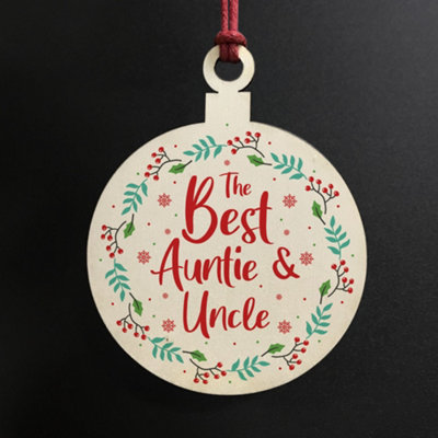 Great aunt hot sale christmas ornament