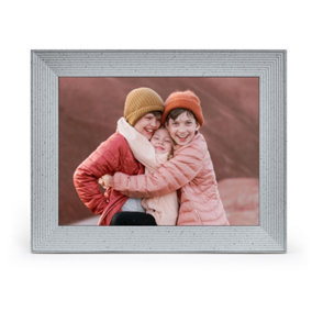 Aura Mason Luxe - Sandstone 9.7 inch Digital Photo Frame