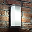 Auraglow 5w Futuristic Outdoor Wall Light - COLEBY - Cool White
