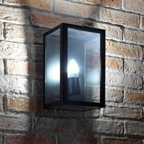Auraglow Glass Box Wall Light E27 - ADSTONE - Cool White (6500k)
