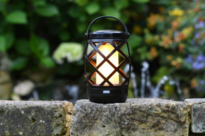 Auraglow Hanging Realistic Flame Camping Lantern