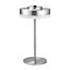 Auraglow Kensington Rechargeable Outdoor Table Lamp - Silver