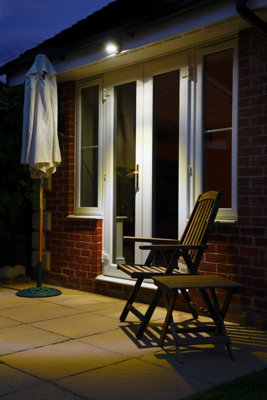 Faretto Solare Sicurezza Auraglow - Sensore Movimento PIR IP54 Per Esterni Illuminazione Solare 850 Lumen - Foto 9