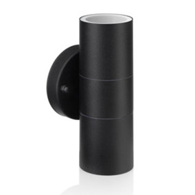 Auraglow Up & Down Outdoor Wall Light - WINCHESTER - Black - Fitting Only