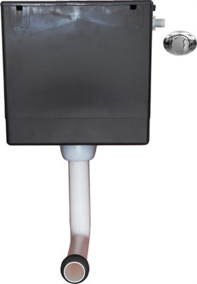Aurora Back To Wall BTW Toilet WC Pan Square Soft Close Seat Cistern Dual Flush Button