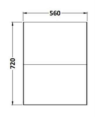 Aurora Bathroom 1700mm J Shape Left Hand Bath Shower Screen Front Panel Corner Bathtub
