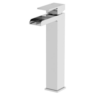 Aurora Ceramic Bathroom Vanity Wash Basin Sink Countertop Single Lever Mixer Tap Bundle