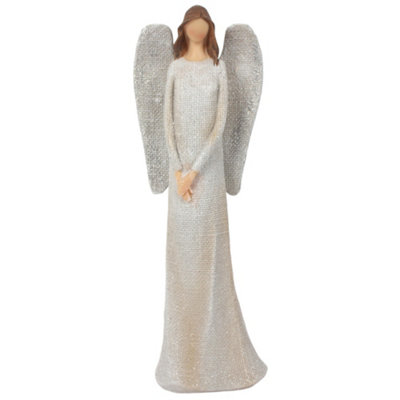Aurora Large Angel Freestanding Ornament - Christmas Décor