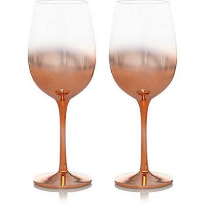 Aurora Luxury Wine Glasses Gold