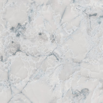 Aurora White Onyx Matt Effect Tongue & Groove Waterproof Shower Wall