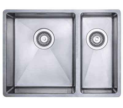 Austen & Co. Orla Stainless Steel Inset/Undermount 1.5 Bowl Kitchen Sink, Lifetime Guarantee, Easy To Clean, Fast Delivery