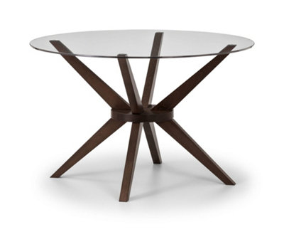 Austin Large 140Cm Round Glass Table
