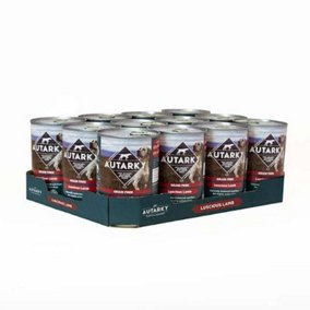 Autarky GF Lucious Lamb Complete Wet Food 12 x 395g