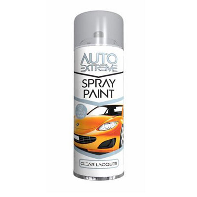 Auto Extreme Clear Lacquer Car Paint 250ml (Spray) at B&Q
