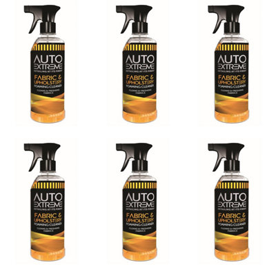 Auto Extreme Fabric & Upholstery Foaming Cleaner 720ml (Pack of 6