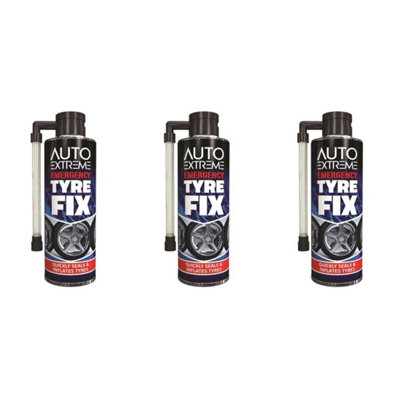 Auto Extreme Quick Fix Tyre Repair 300Ml (Pack of 3)