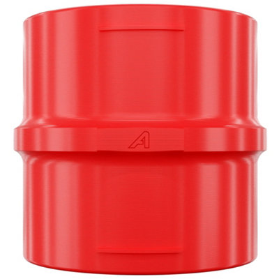 Auto Silicone Hoses 28mm Red Straight Connector ABS Pipe Hose Joiner Coupler